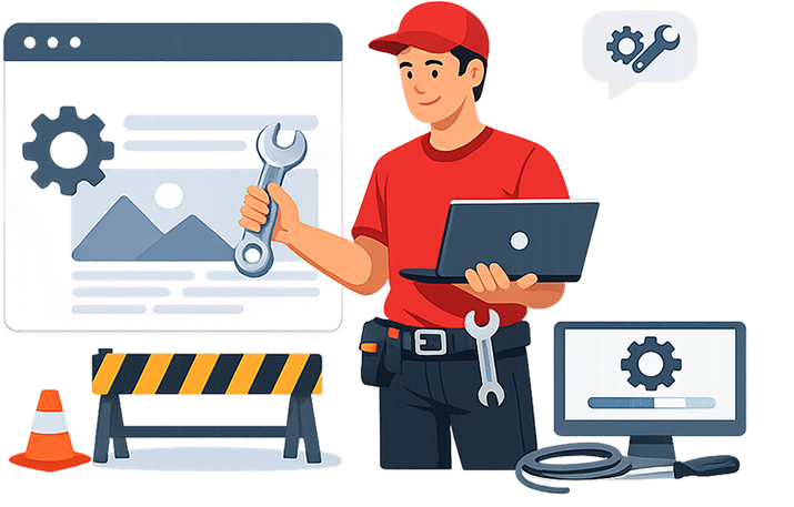 Dépannage de site internet