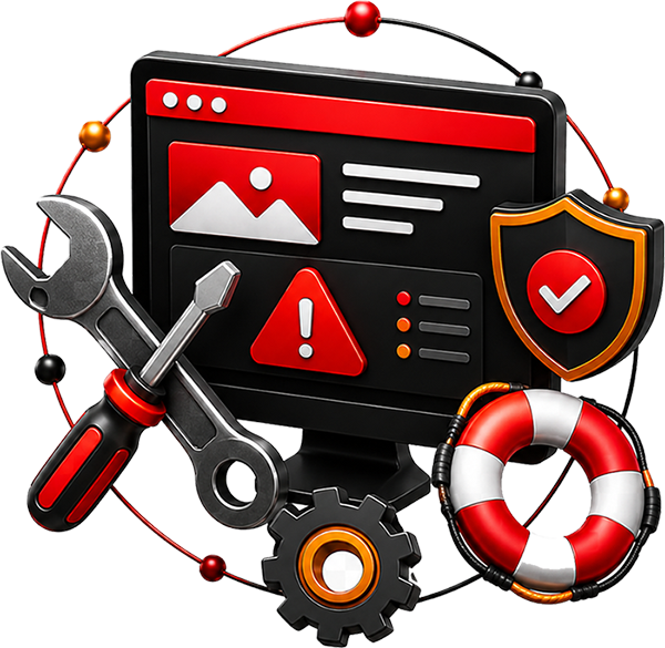 Dépannage de site internet