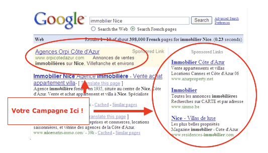 campagne adwords
