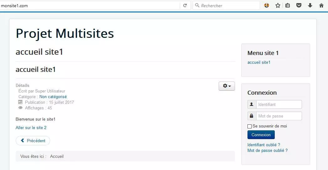 monsite1 accueil