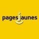 logo des pages jaunes, client de l'agence web Pulsar