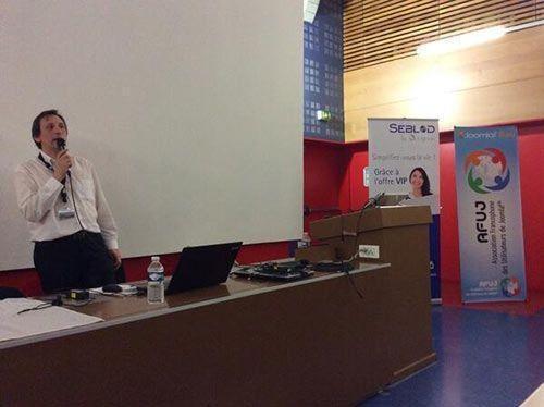 Cyril Thibout (Pulsar Informatique) au JoomlaDay 2014